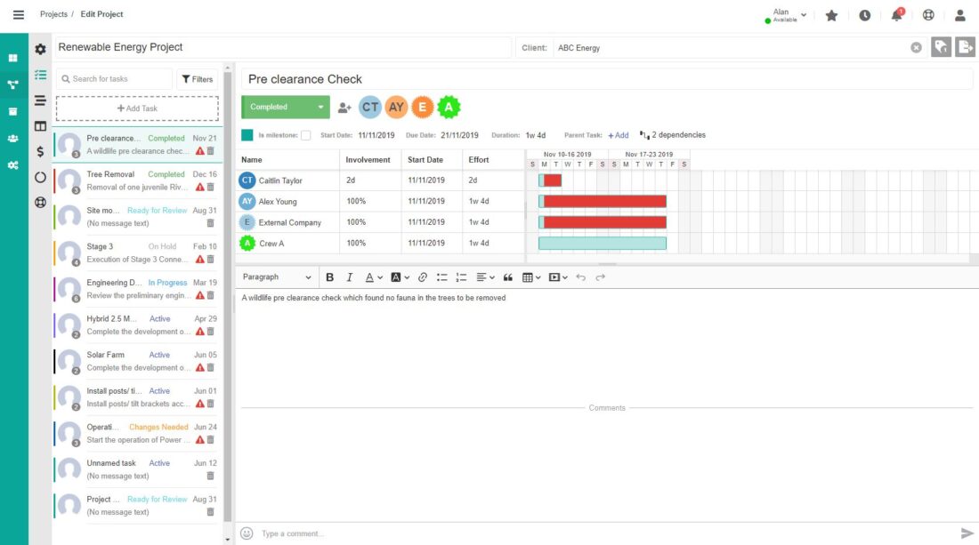 Dusk IOP - Project Management Platform