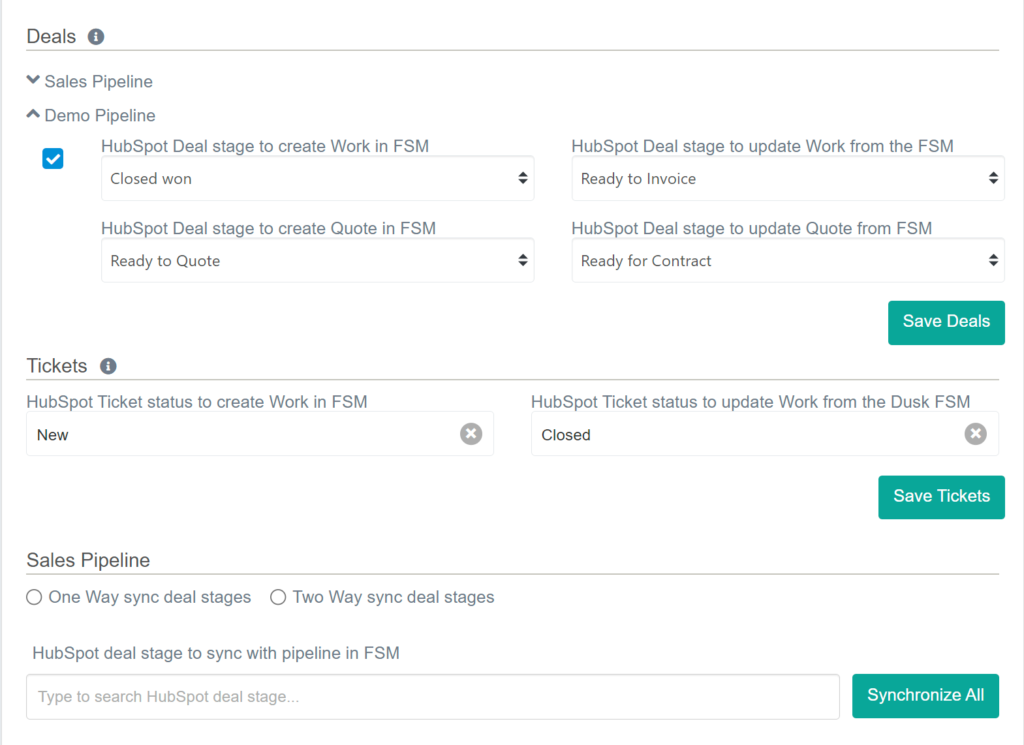 FSM Workflows from HubSpot