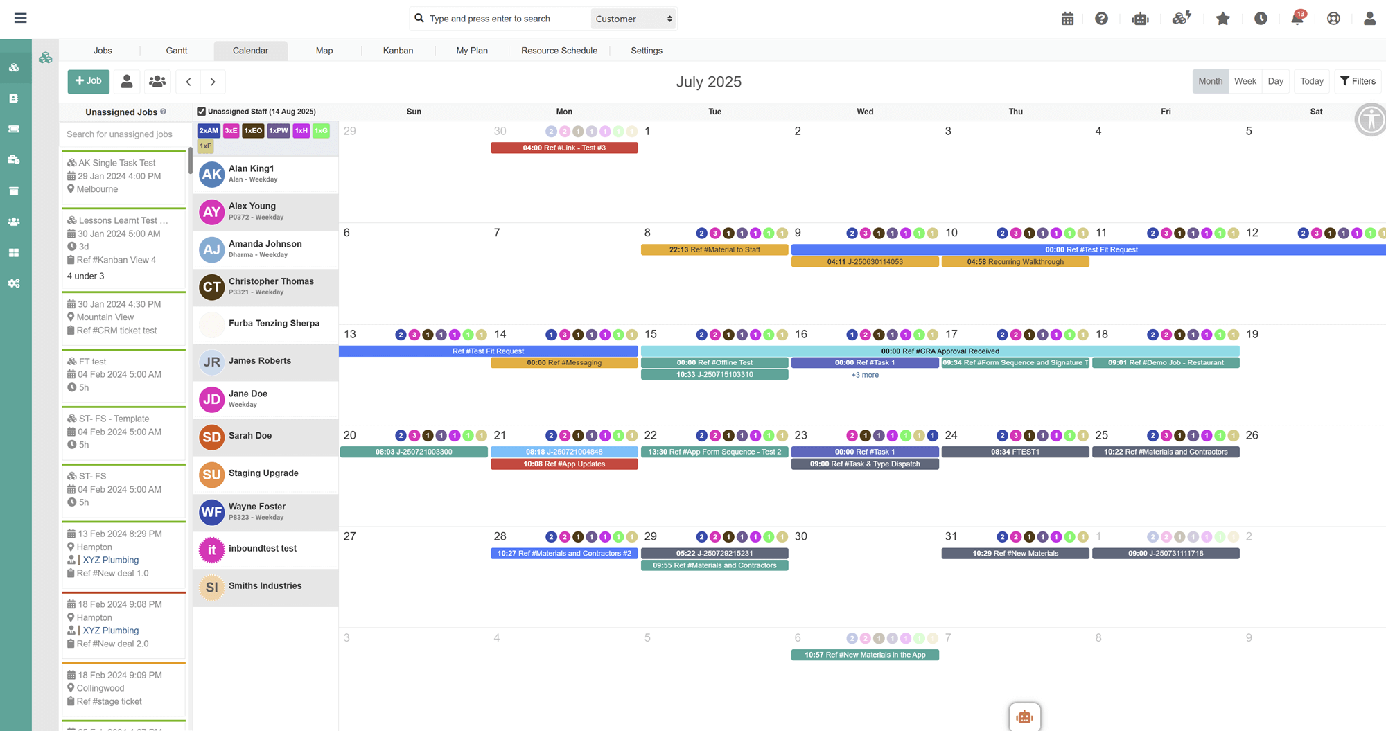 Real-Time Scheduling and Dispatch