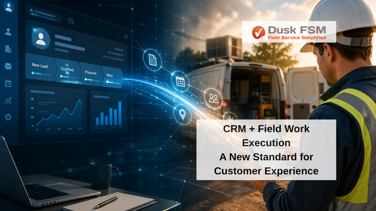 CRM and Field Work Execution, A New Standard for Customer Experience